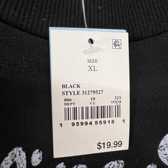 NWT The Rolling Stones Holiday Santa Sweatshirt XL - Picture 7 of 13